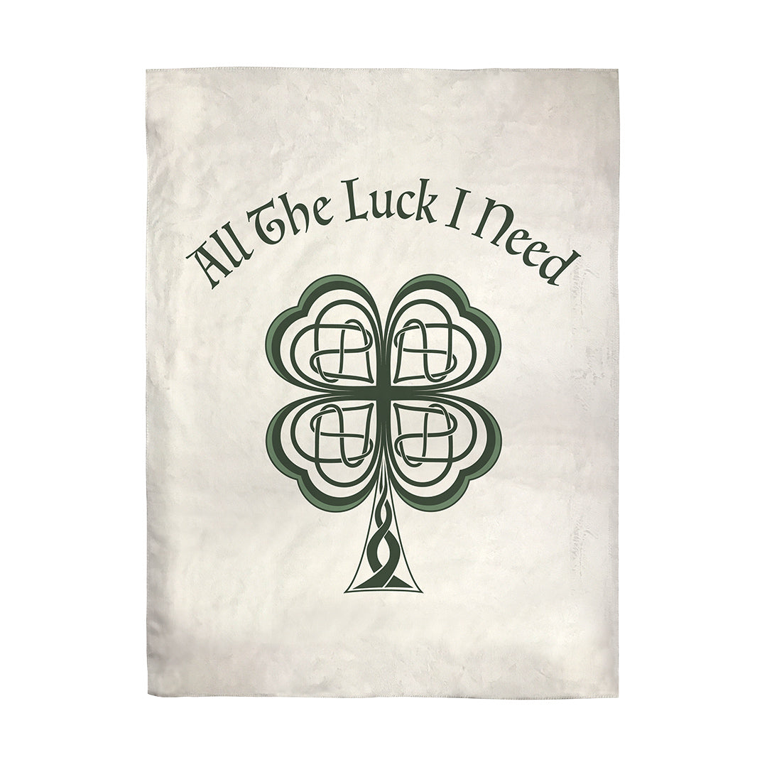 Blankets Lucky Four Leaf Clover