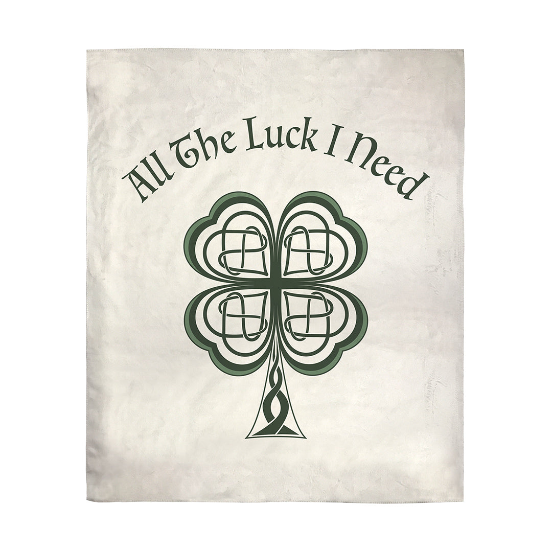 Blankets Lucky Four Leaf Clover