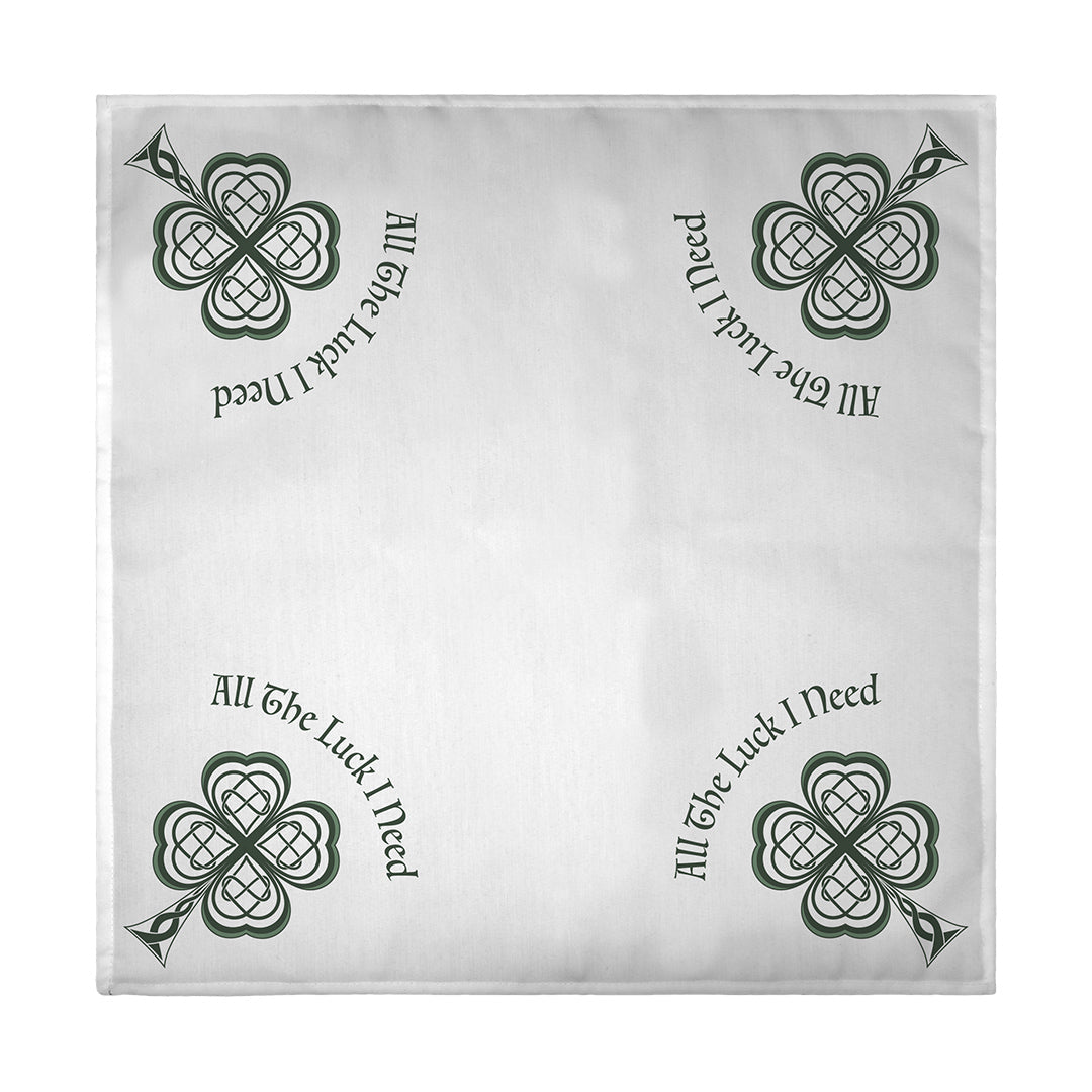 Napkin Lucky Four Leaf Clover