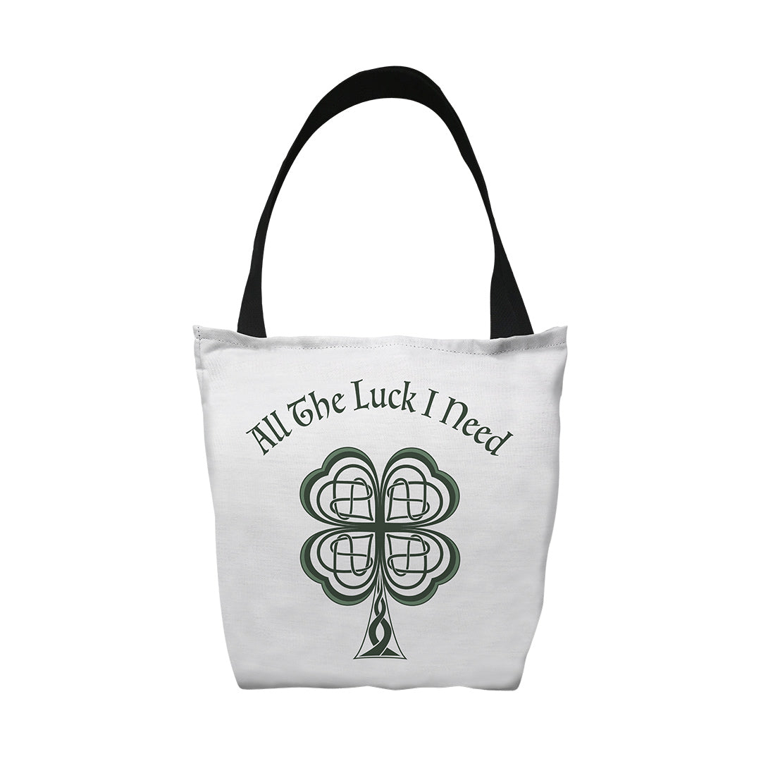 Tote Bags Lucky Four Leaf Clover