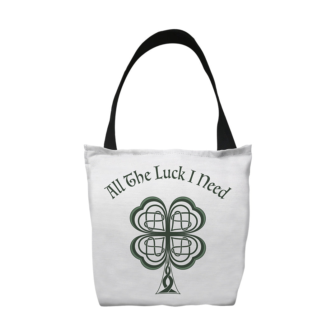 Tote Bags Lucky Four Leaf Clover