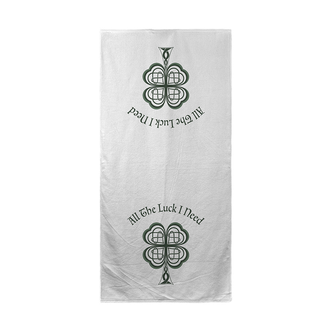Towels Lucky Four Leaf Clover