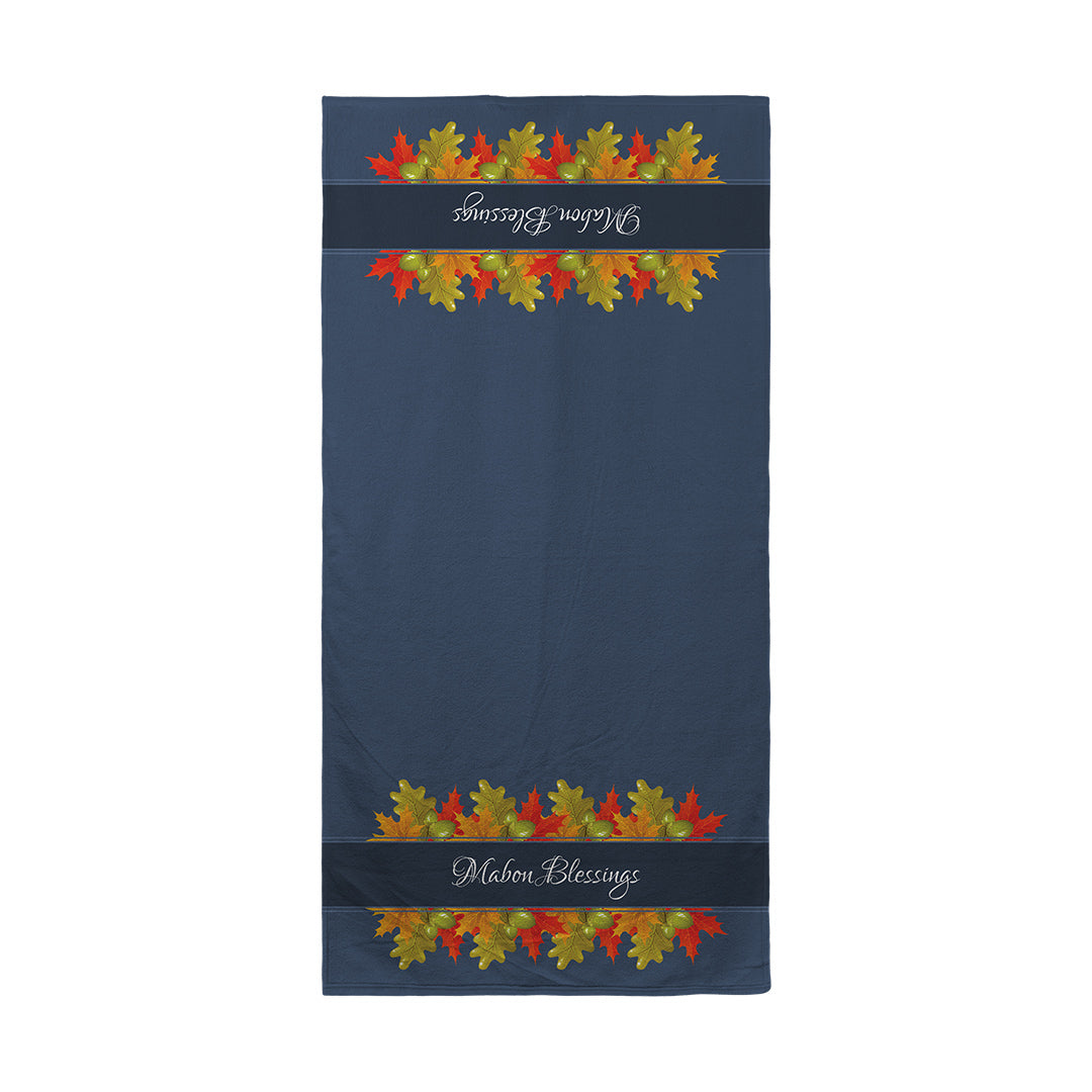 Towels Mabon Blessings Leaves
