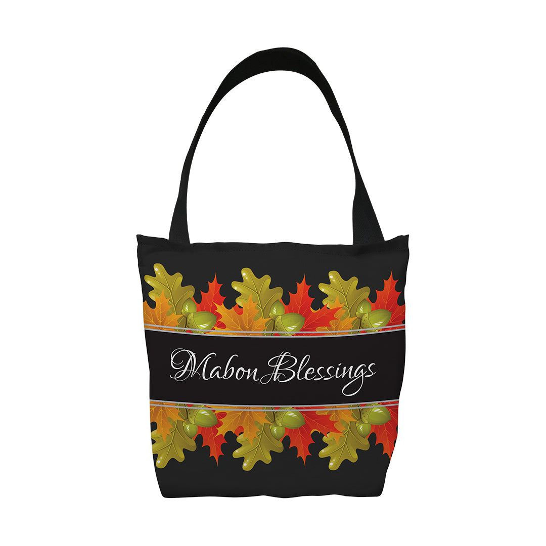 Tote Bags Mabon Blessings Leaves