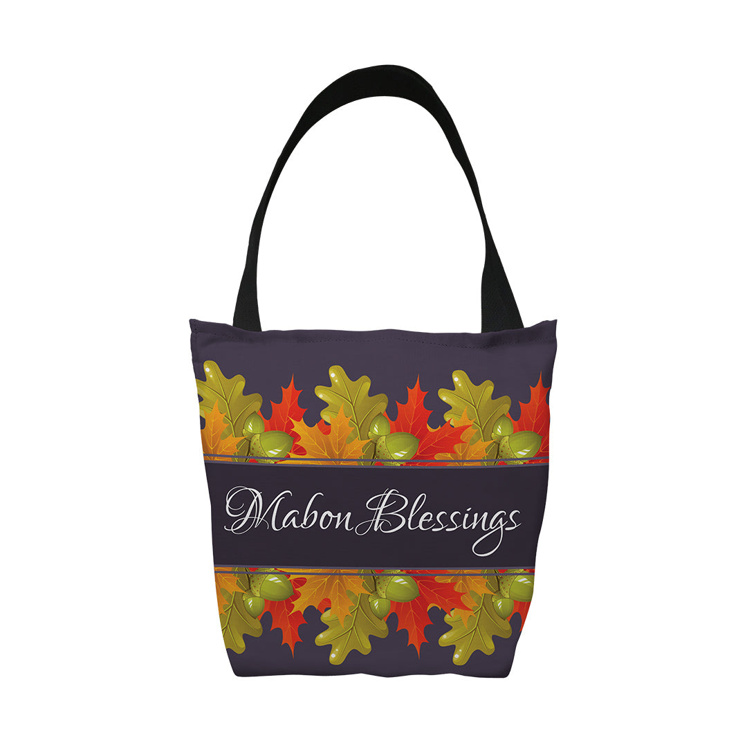 Tote Bags Mabon Blessings Leaves