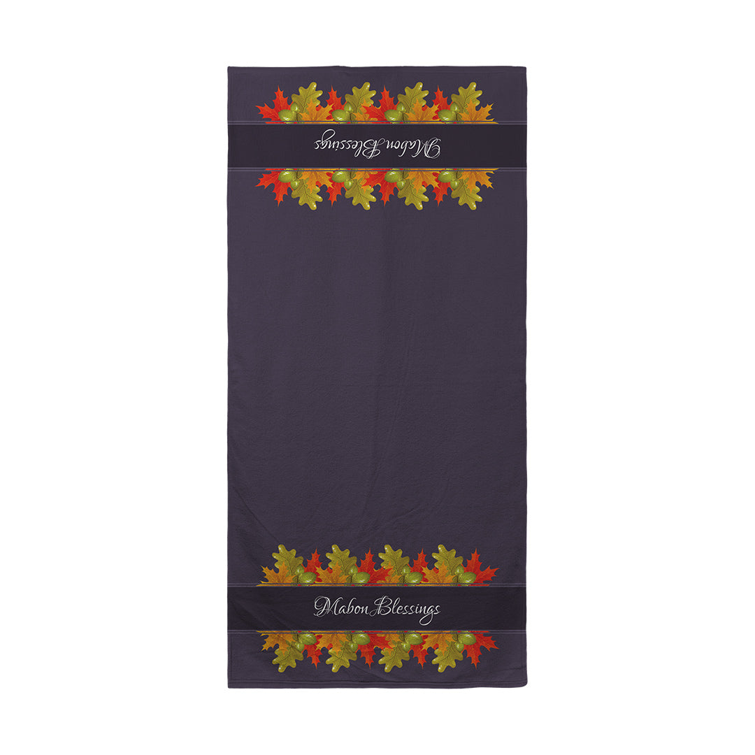 Towels Mabon Blessings Leaves
