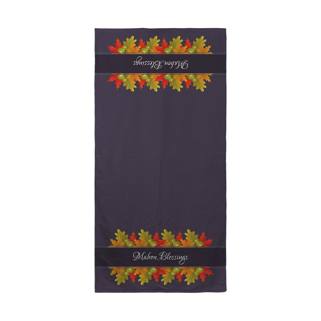 Towels Mabon Blessings Leaves