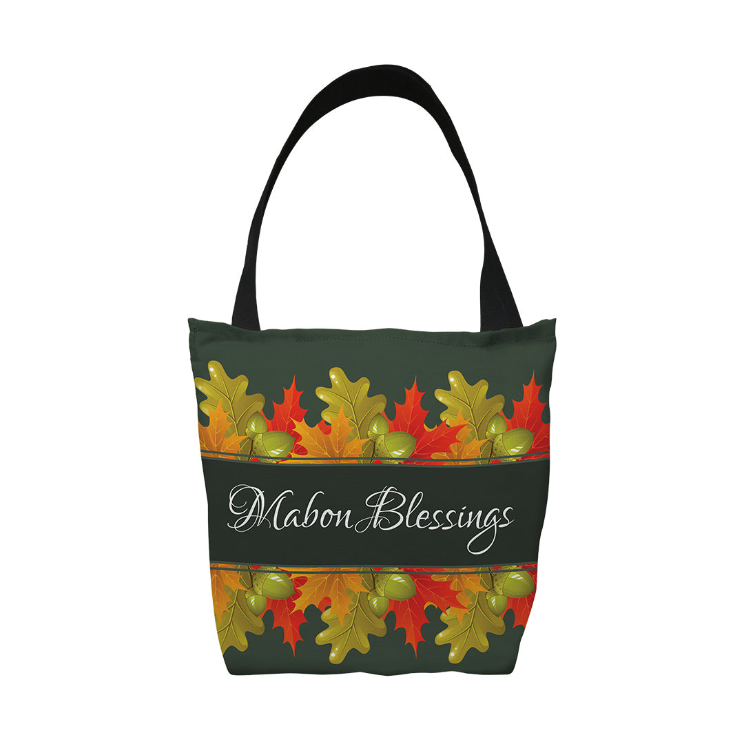 Tote Bags Mabon Blessings Leaves