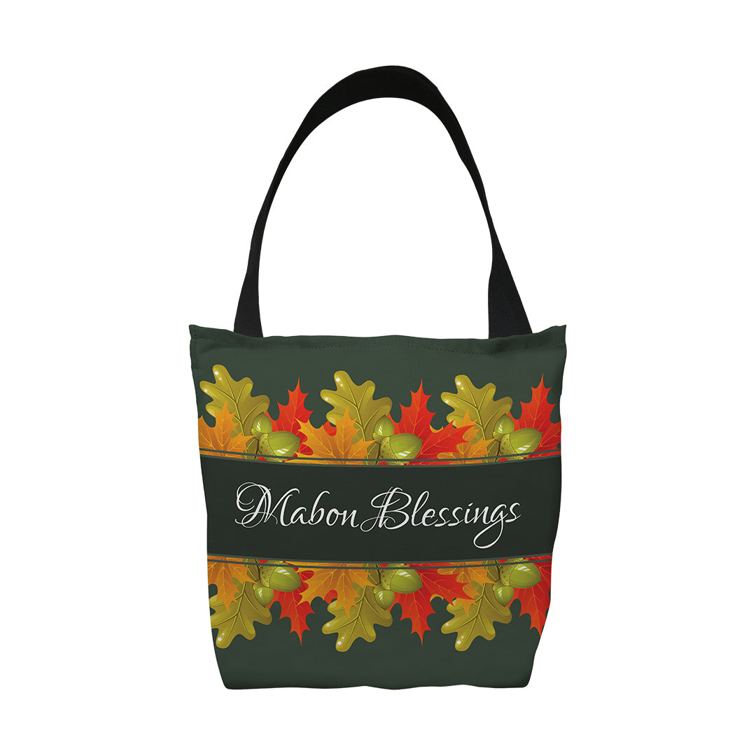 Tote Bags Mabon Blessings Leaves