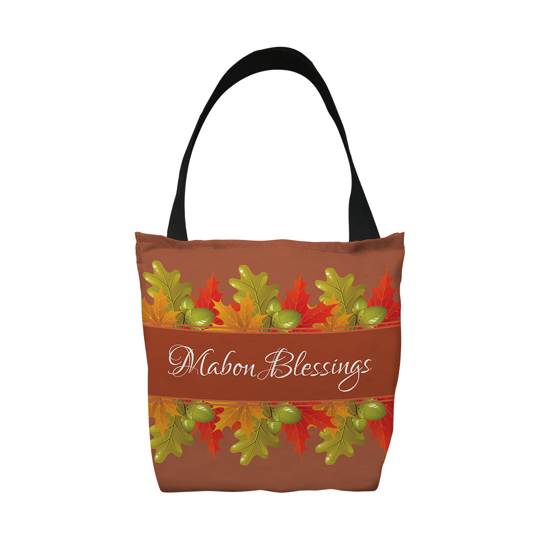 Tote Bags Mabon Blessings Leaves