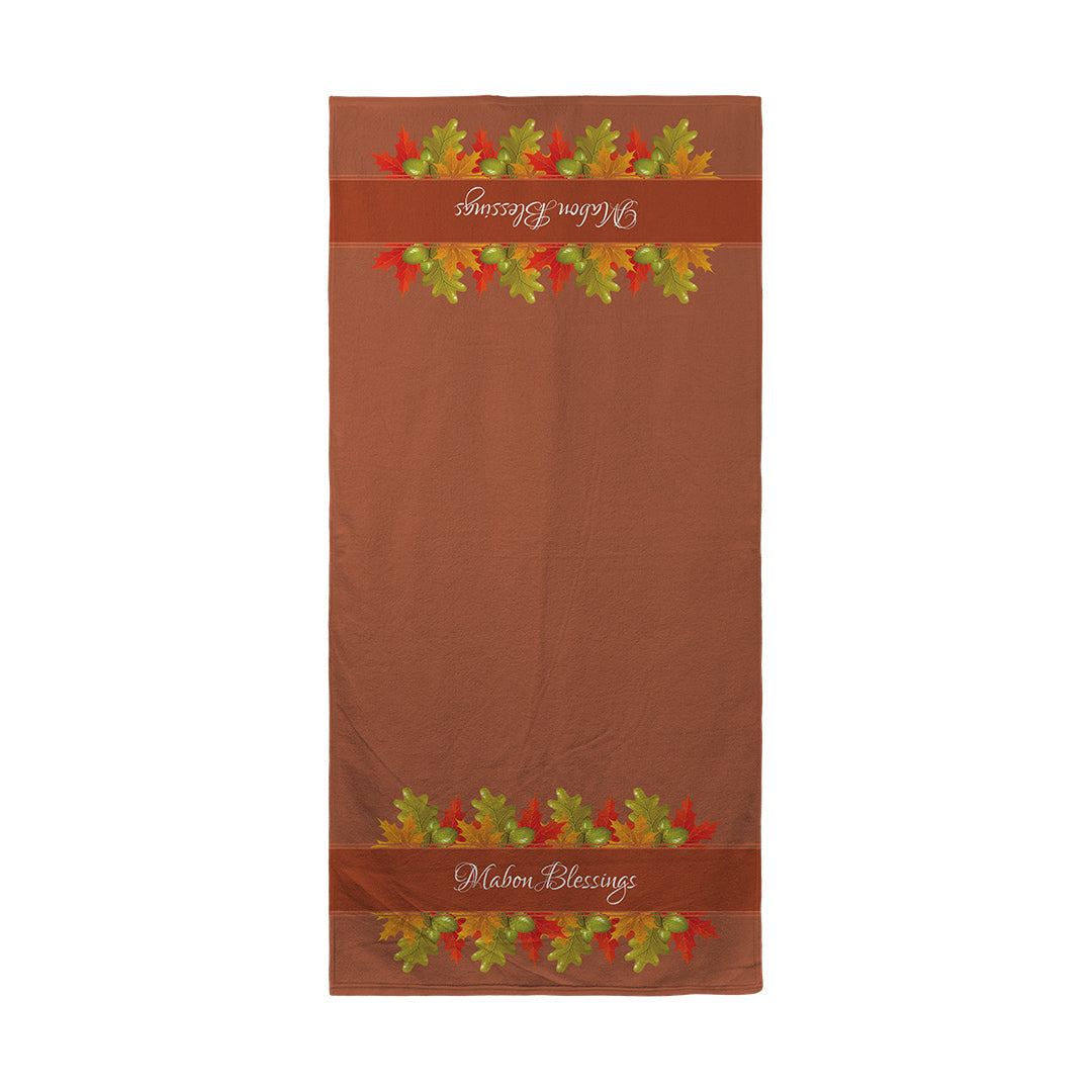 Towels Mabon Blessings Leaves