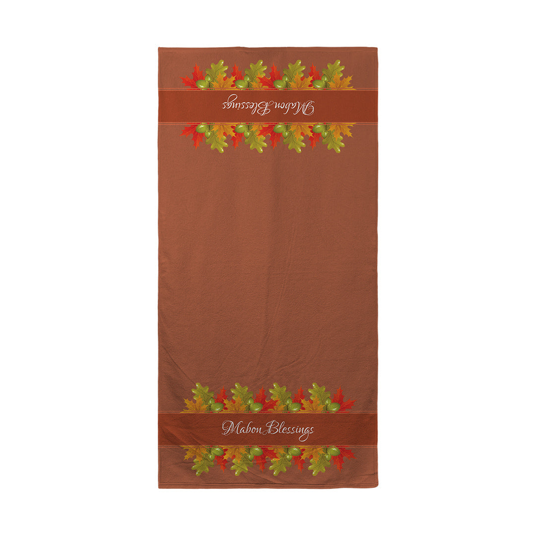 Towels Mabon Blessings Leaves
