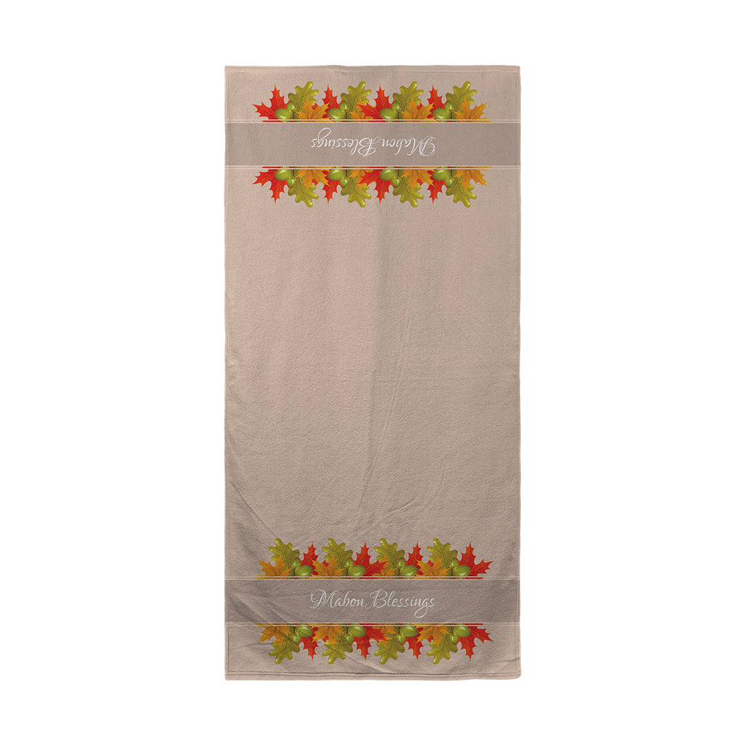 Towels Mabon Blessings Leaves