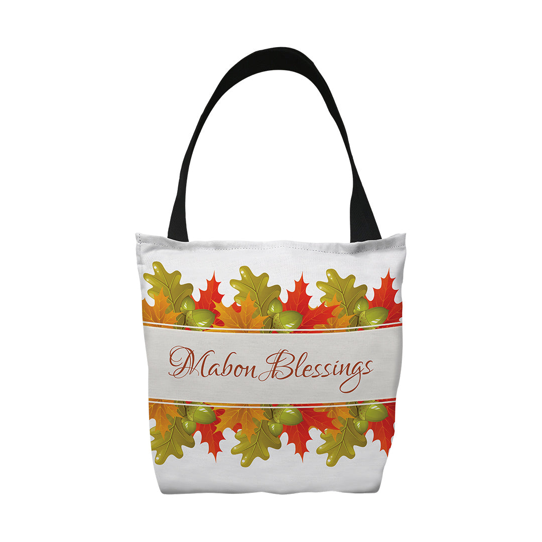 Tote Bags Mabon Blessings Leaves