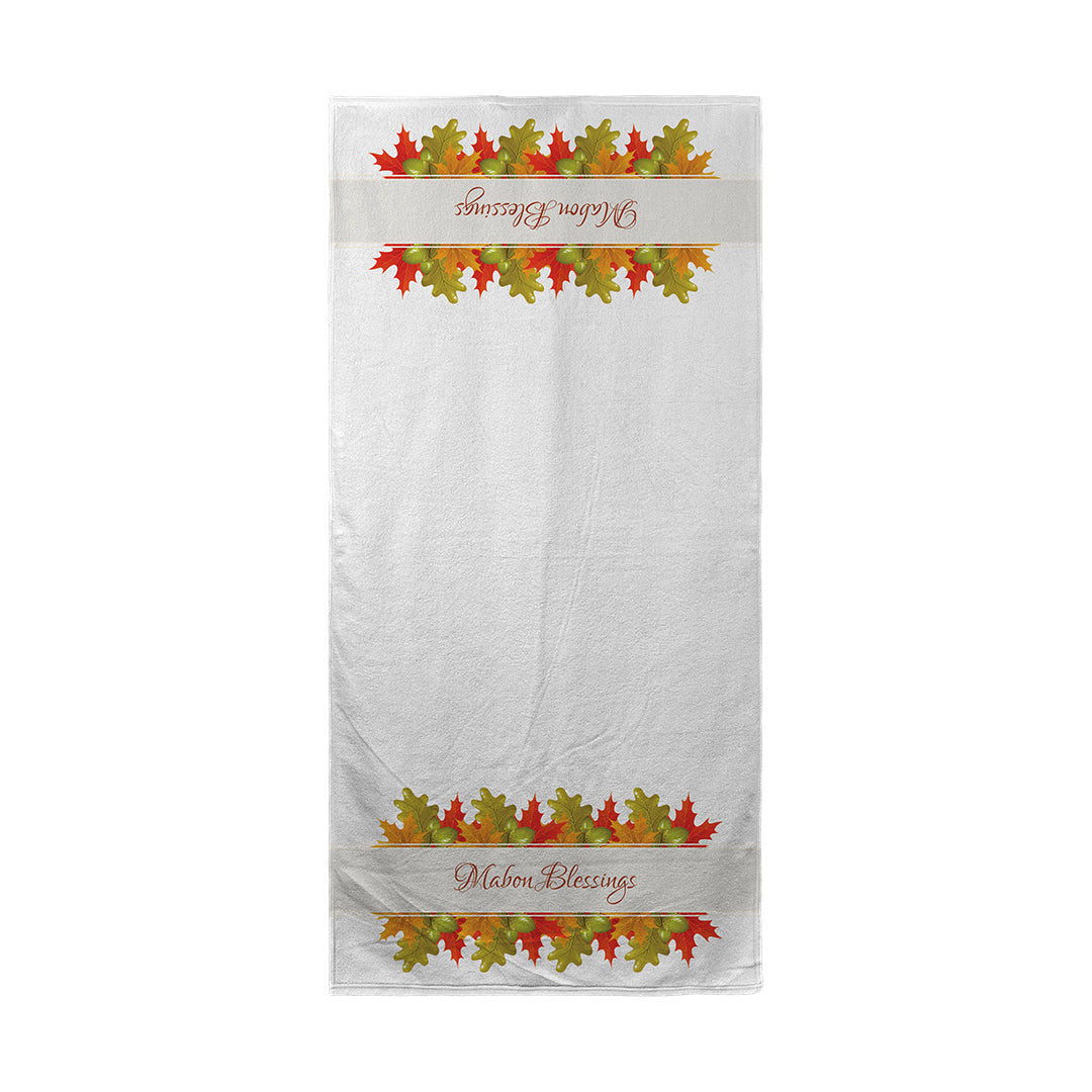 Towels Mabon Blessings Leaves