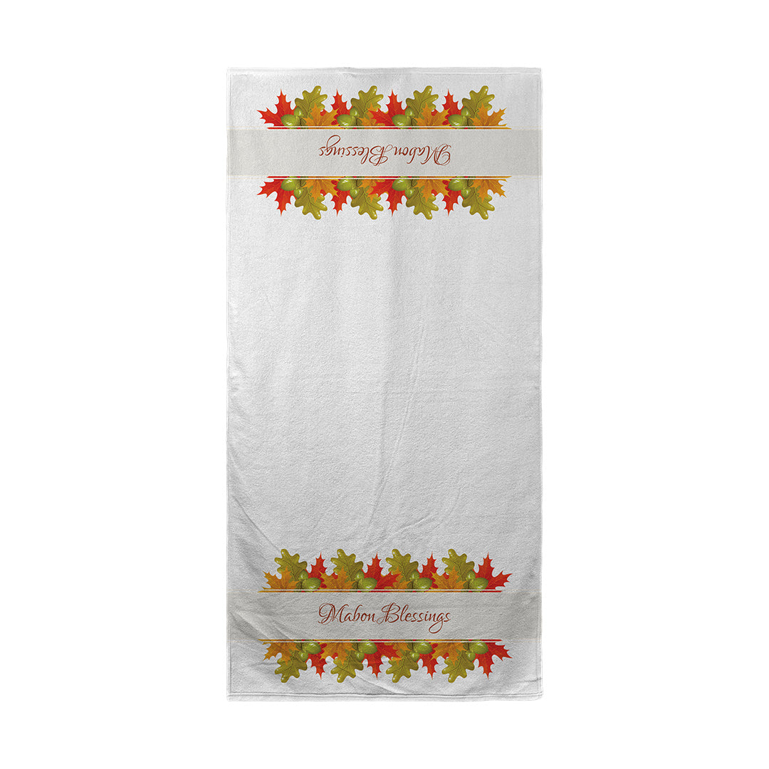 Towels Mabon Blessings Leaves