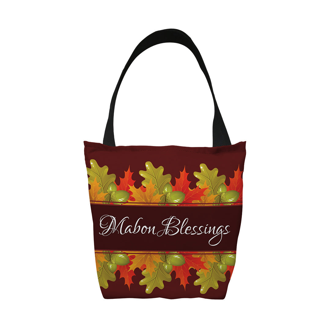 Tote Bags Mabon Blessings Leaves