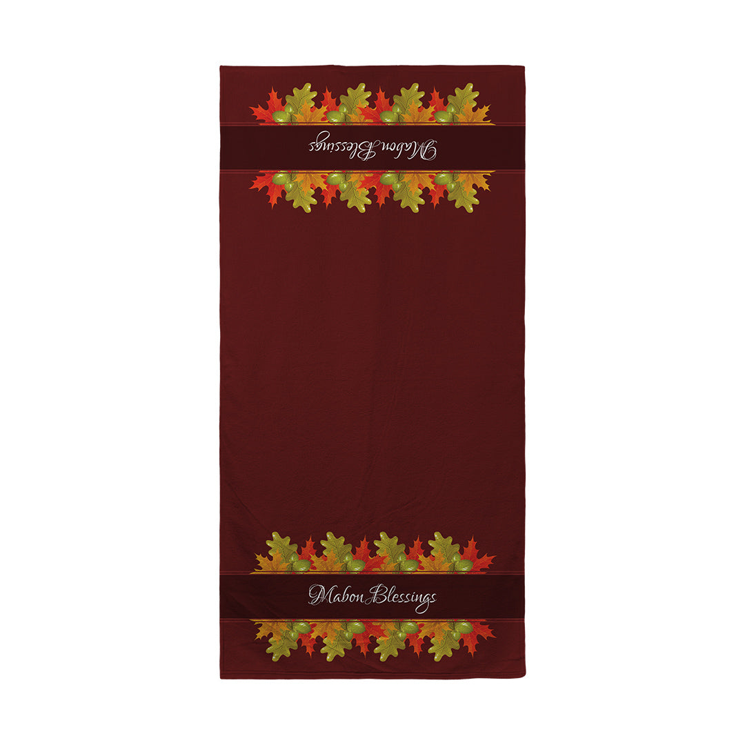 Towels Mabon Blessings Leaves