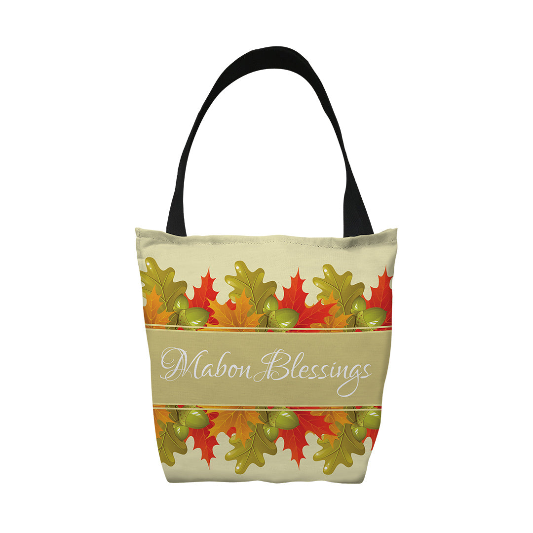 Tote Bags Mabon Blessings Leaves