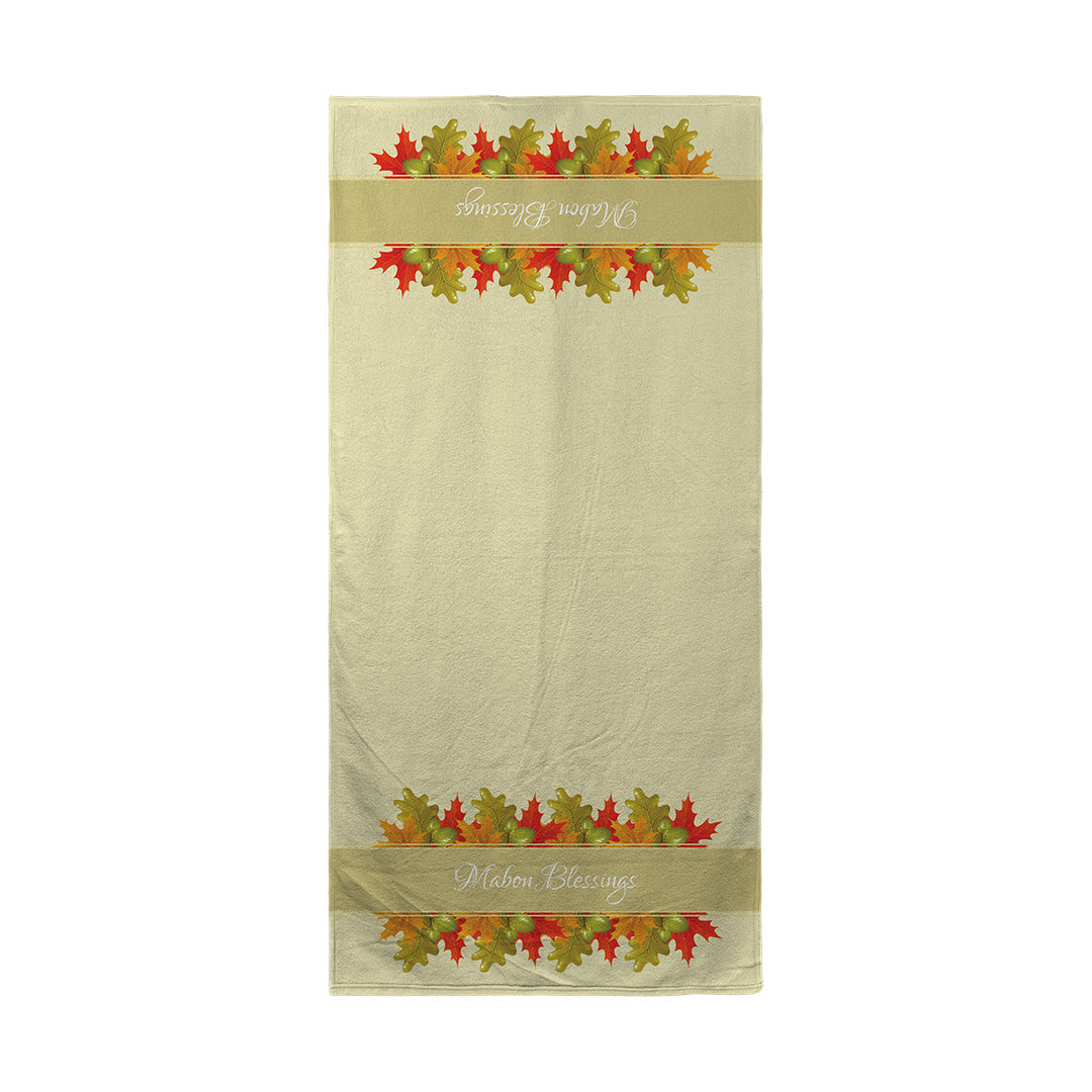 Towels Mabon Blessings Leaves