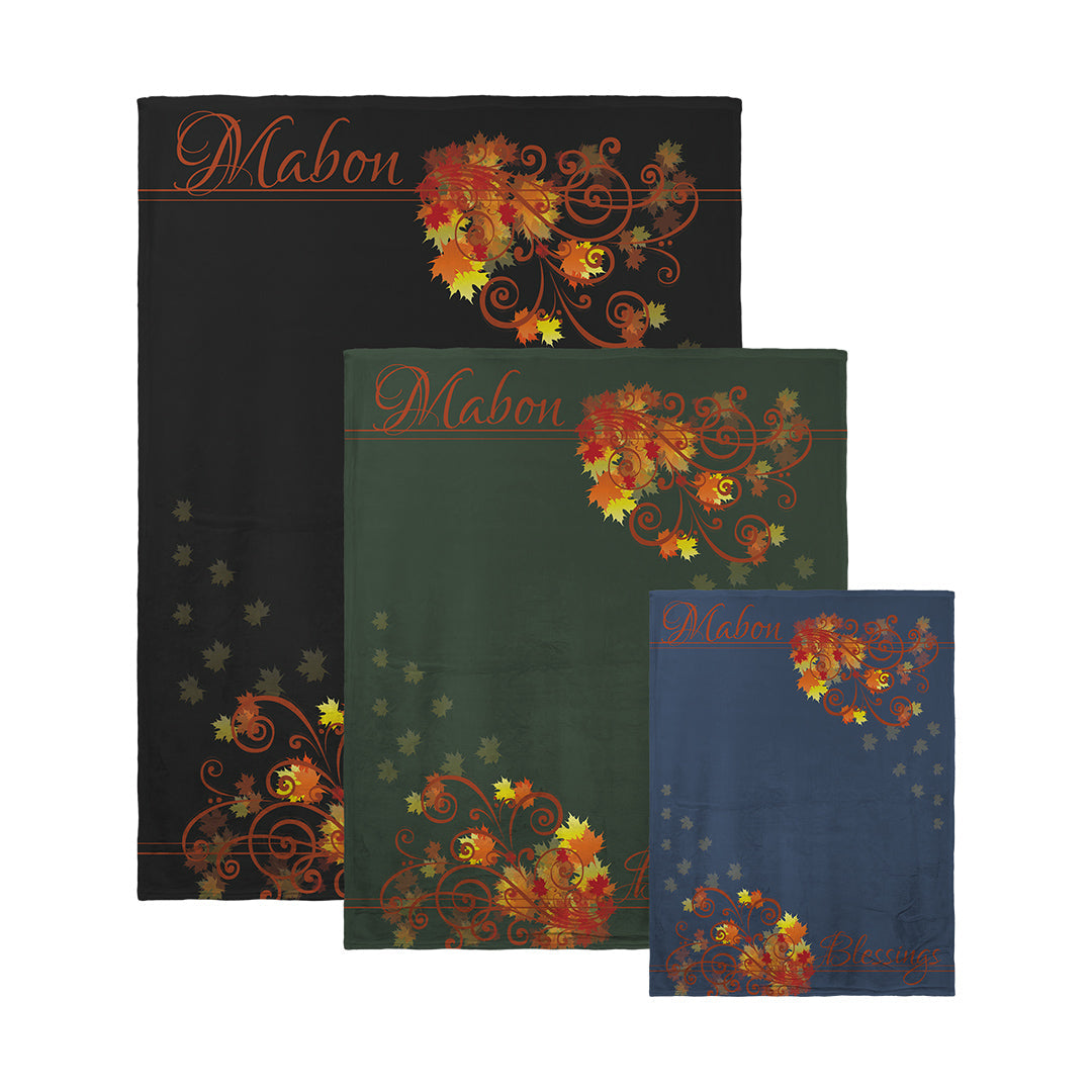 Blankets Mabon Blessings Swirls