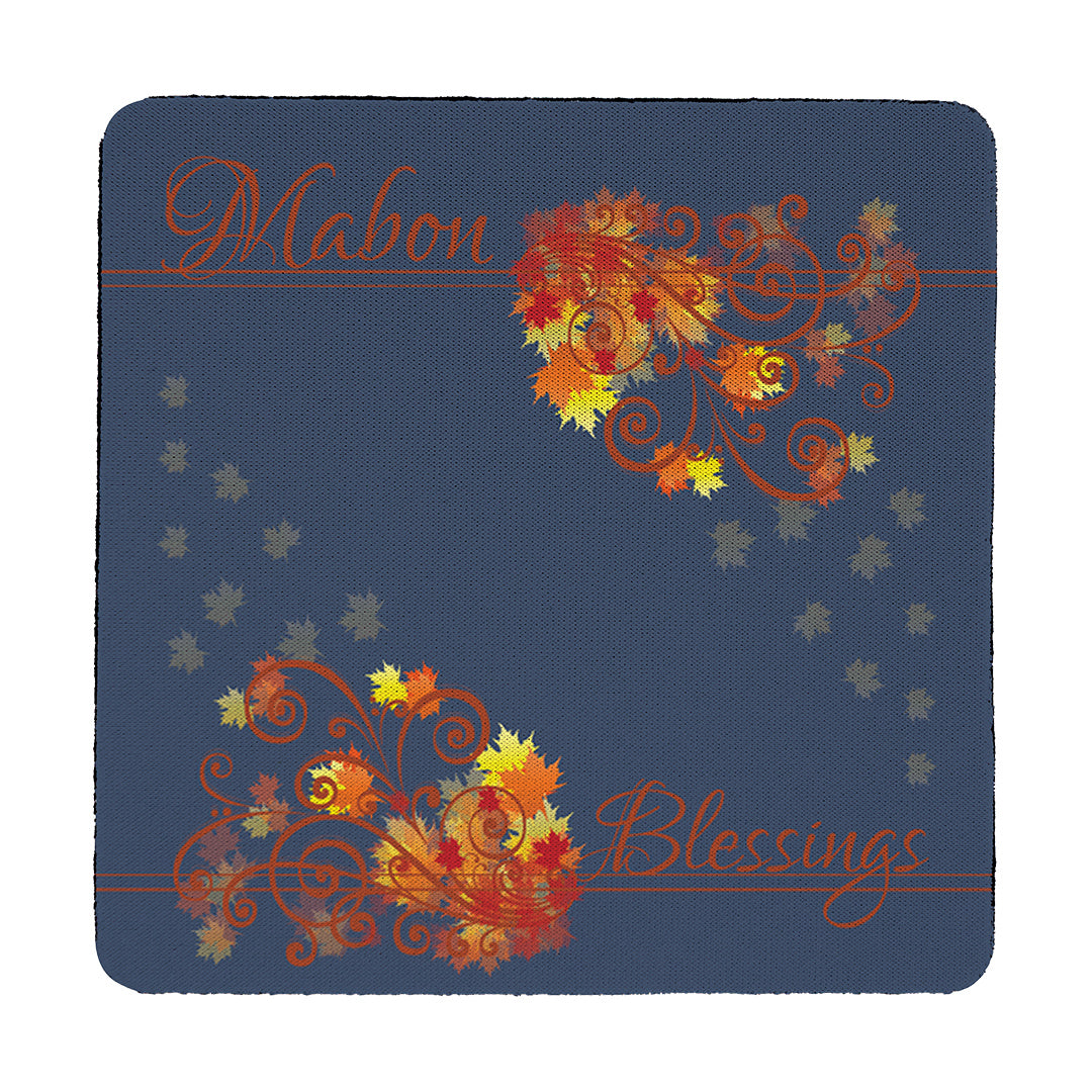Coaster Mabon Blessings Swirls