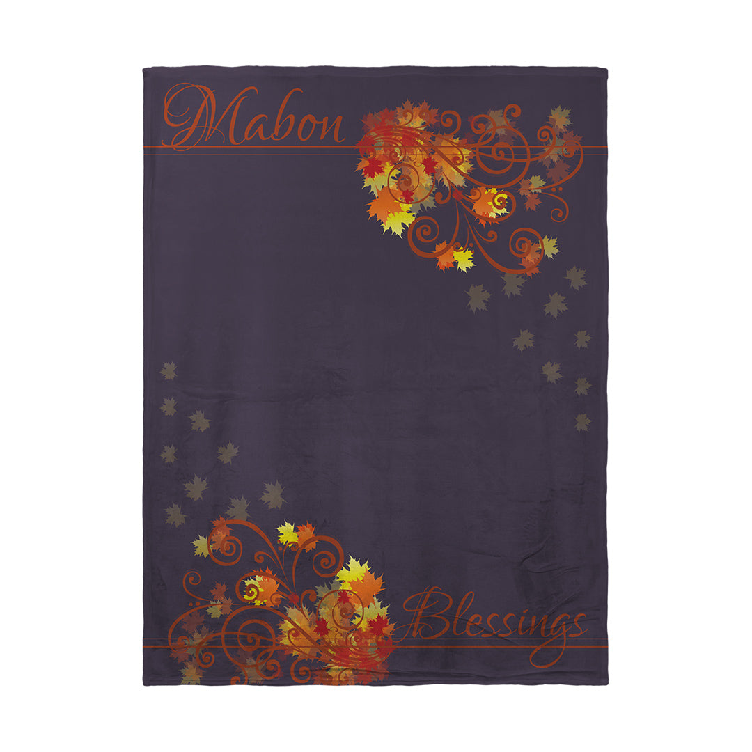 Blankets Mabon Blessings Swirls