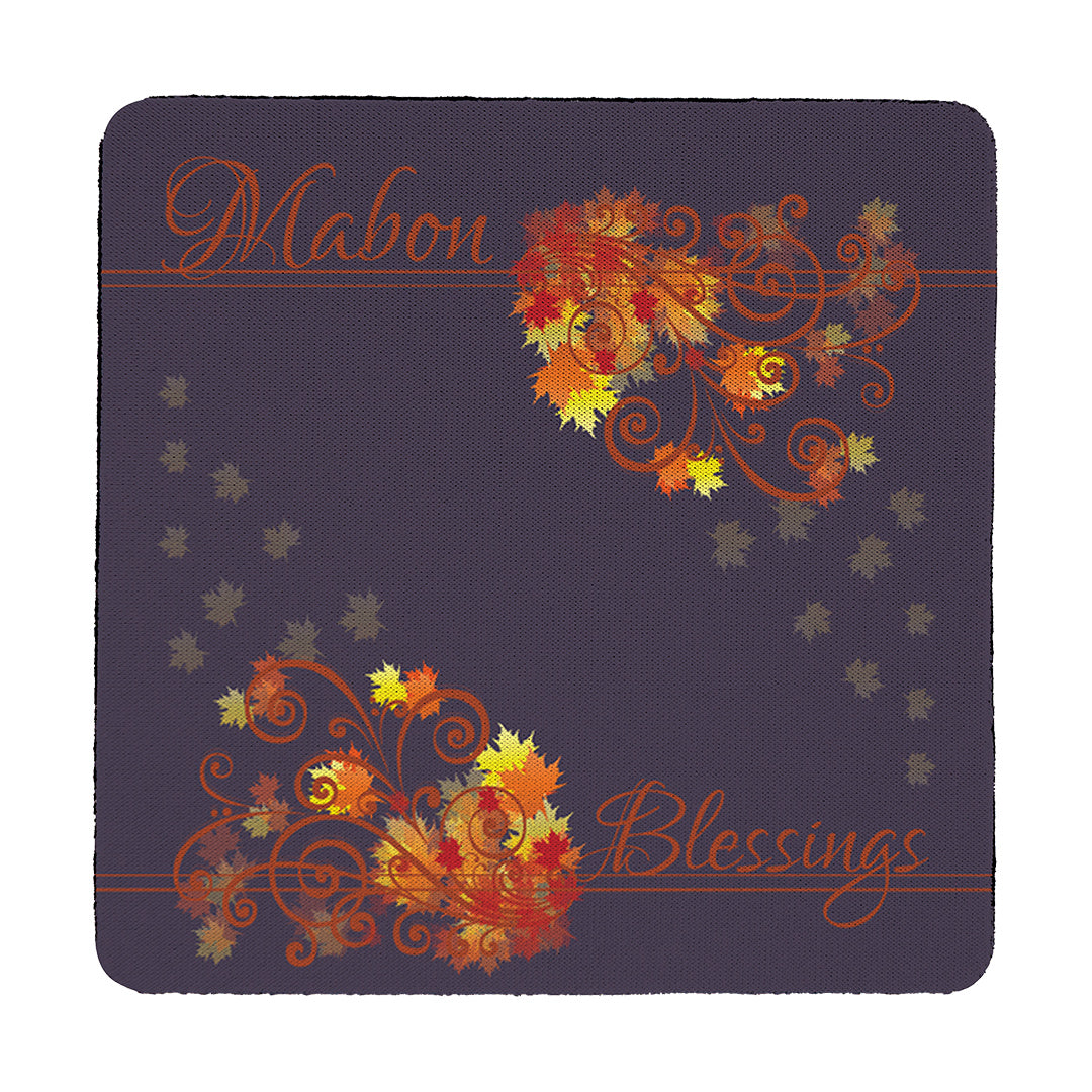 Coaster Mabon Blessings Swirls