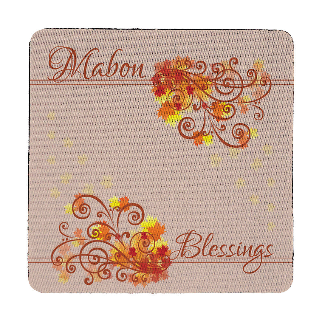 Coaster Mabon Blessings Swirls