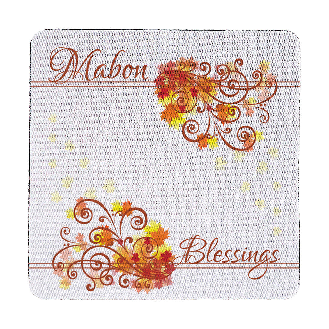 Coaster Mabon Blessings Swirls