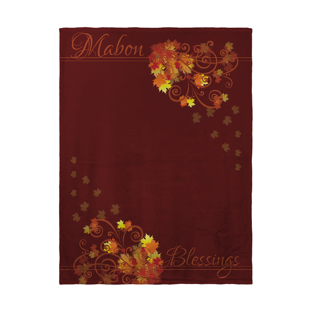 Blankets Mabon Blessings Swirls