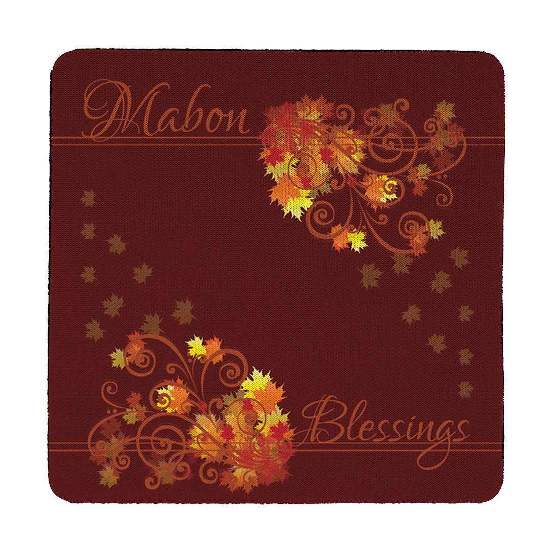Coaster Mabon Blessings Swirls
