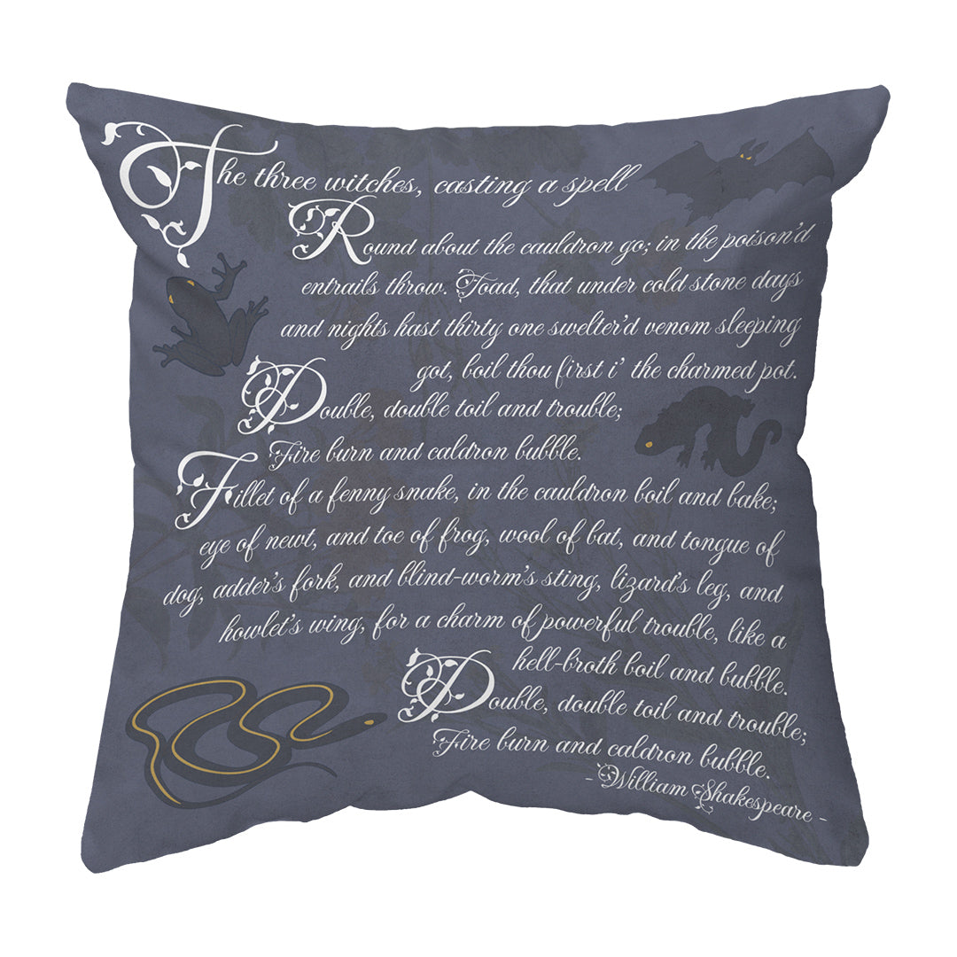 Zippered Pillow Macbeth Spell