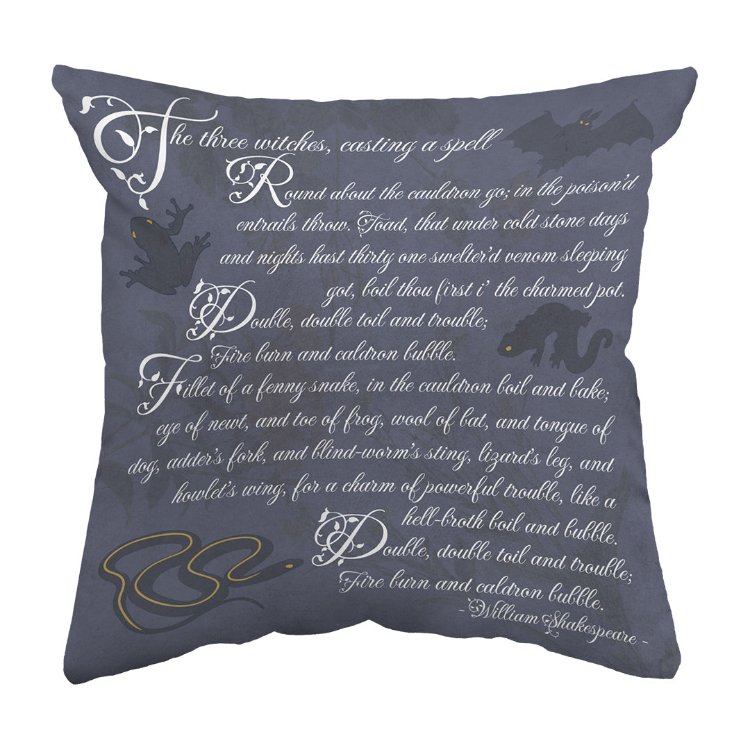 Zippered Pillow Macbeth Spell