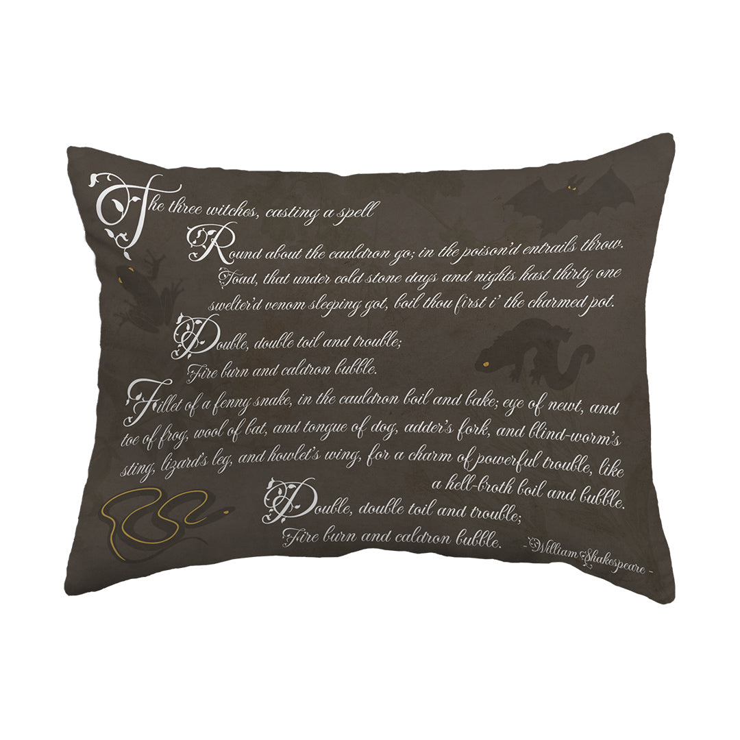Zippered Pillow Macbeth Spell