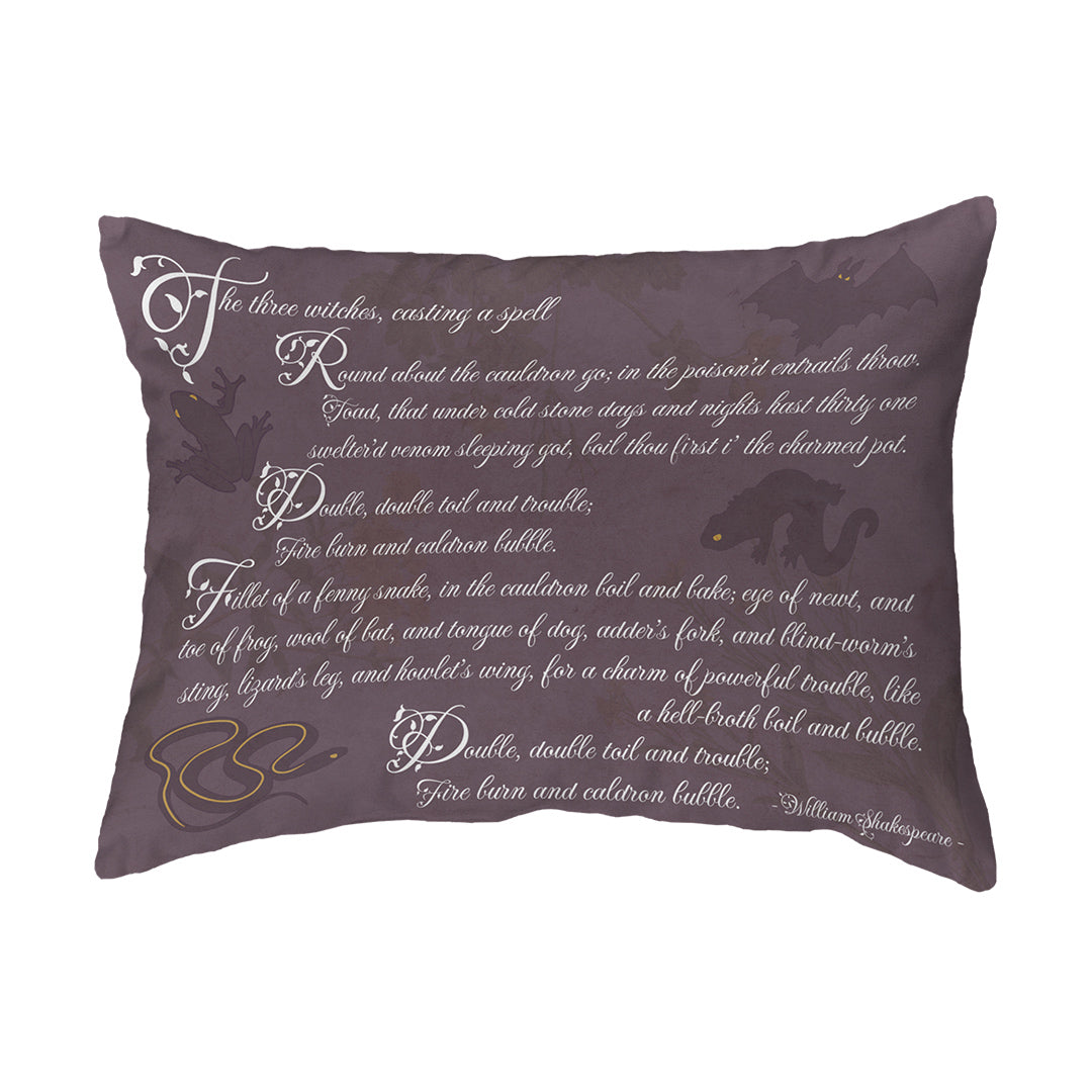 Zippered Pillow Shell Macbeth Spell