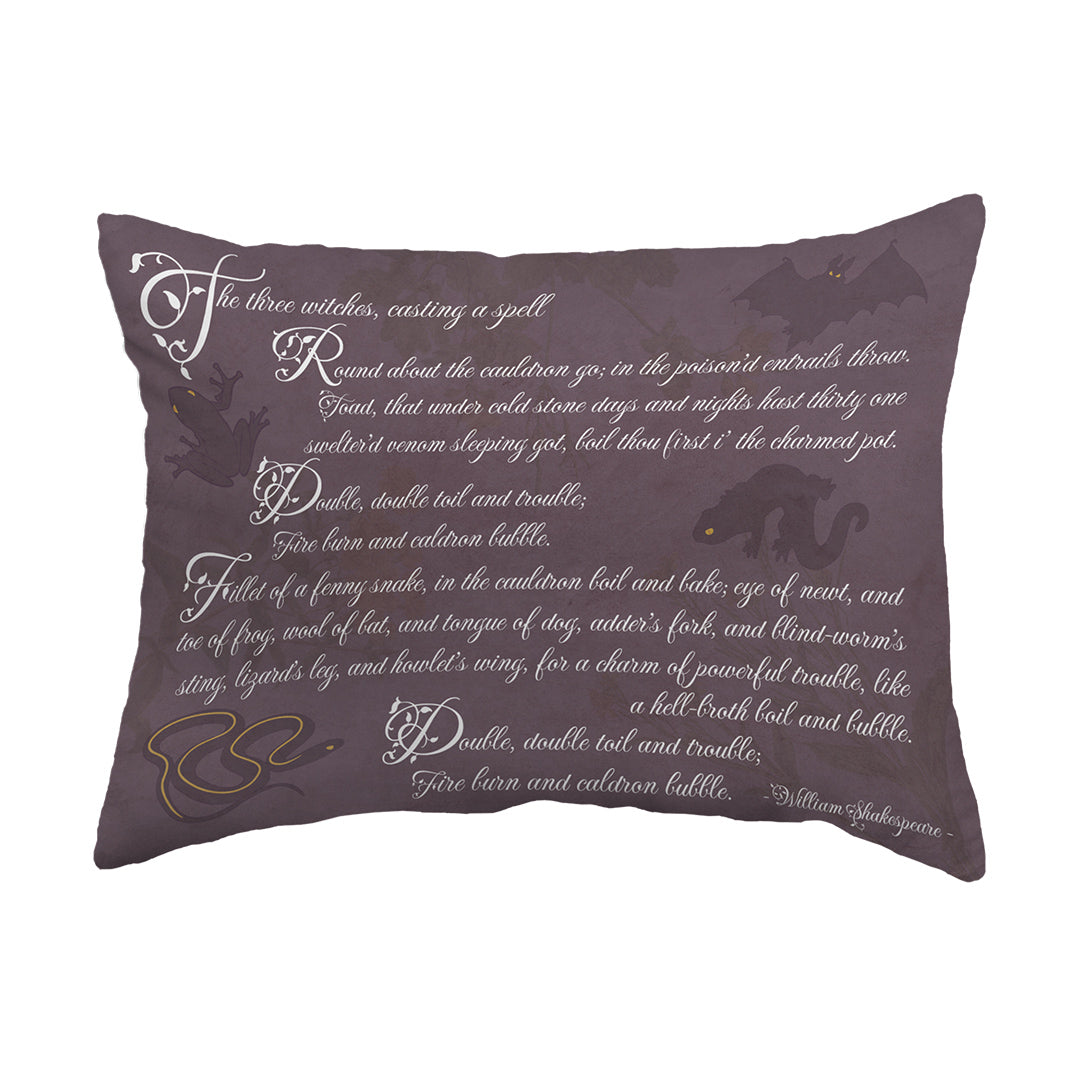 Zippered Pillow Macbeth Spell