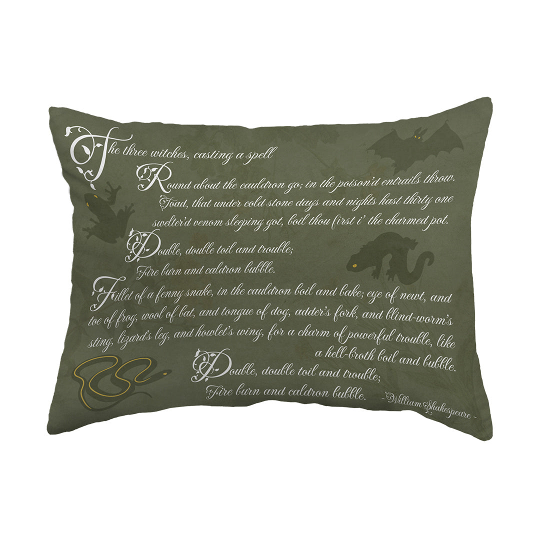 Zippered Pillow Macbeth Spell