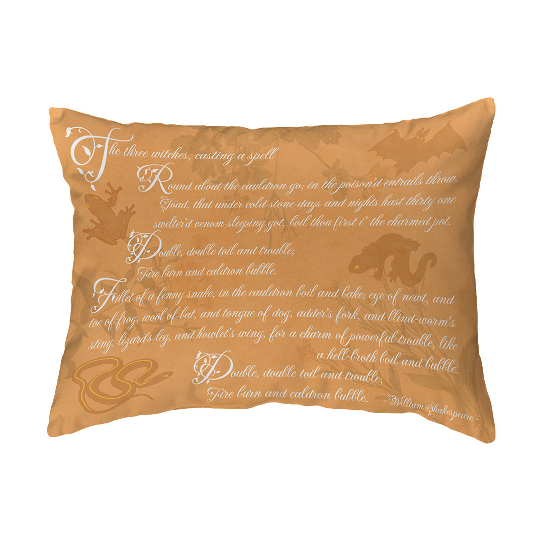 Zippered Pillow Macbeth Spell