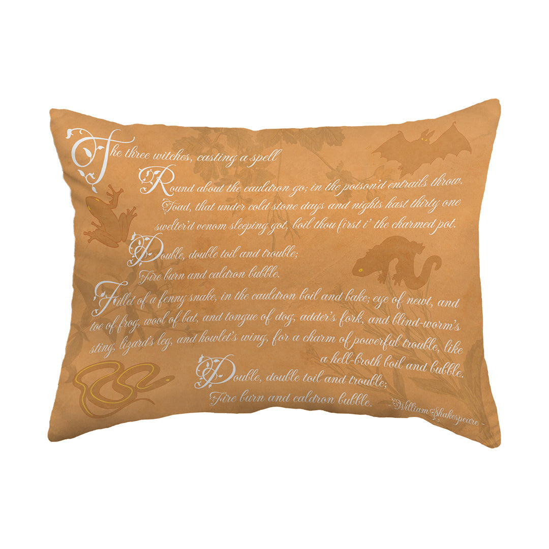 Zippered Pillow Macbeth Spell