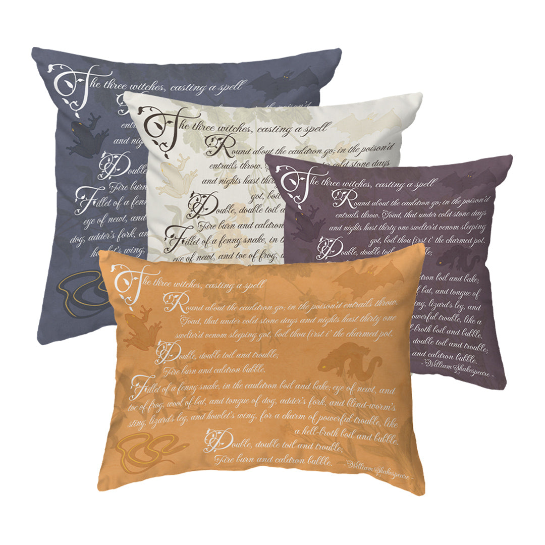 Zippered Pillow Macbeth Spell