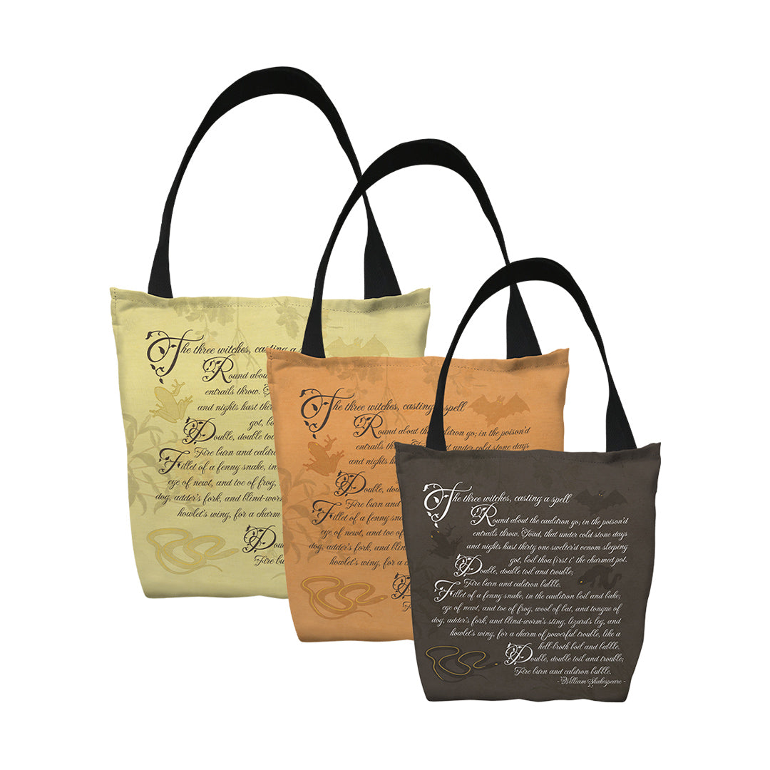 Tote Bags Macbeth Spell