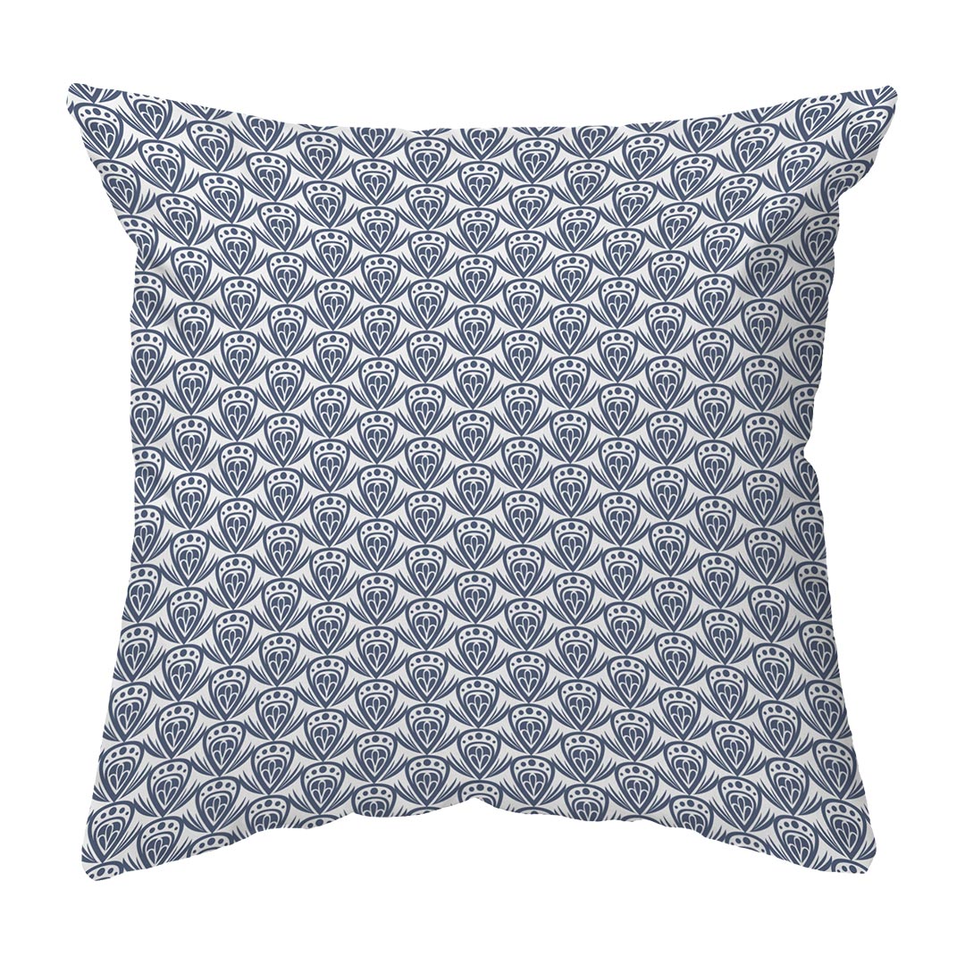 Zippered Pillow Shell Patterned Drop