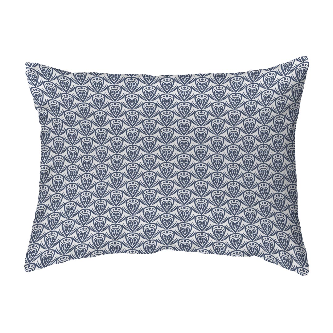 Zippered Pillow Shell Patterned Drop