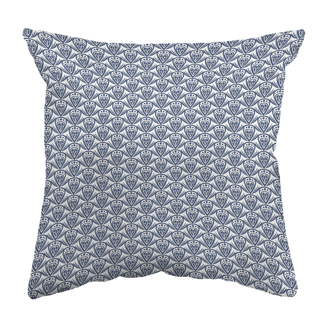Zippered Pillow Shell Patterned Drop