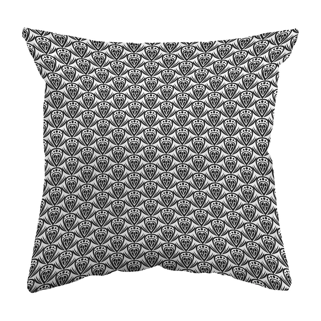 Zippered Pillow Shell Patterned Drop