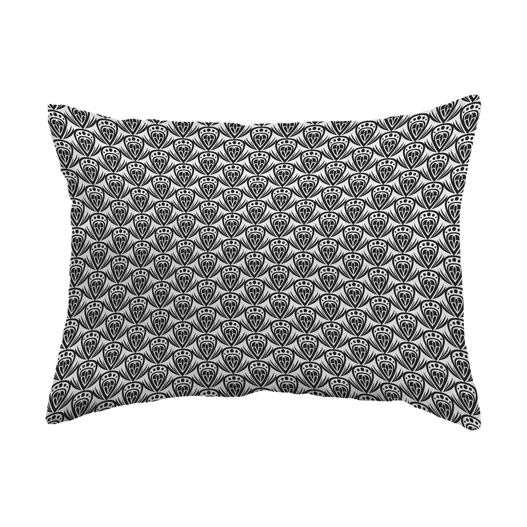 Zippered Pillow Shell Patterned Drop