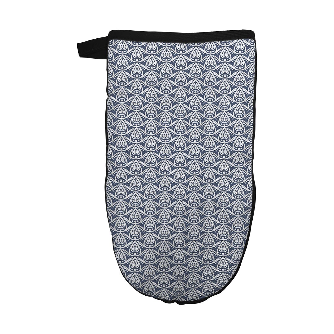 Oven Mitt Patterned Drop Colored