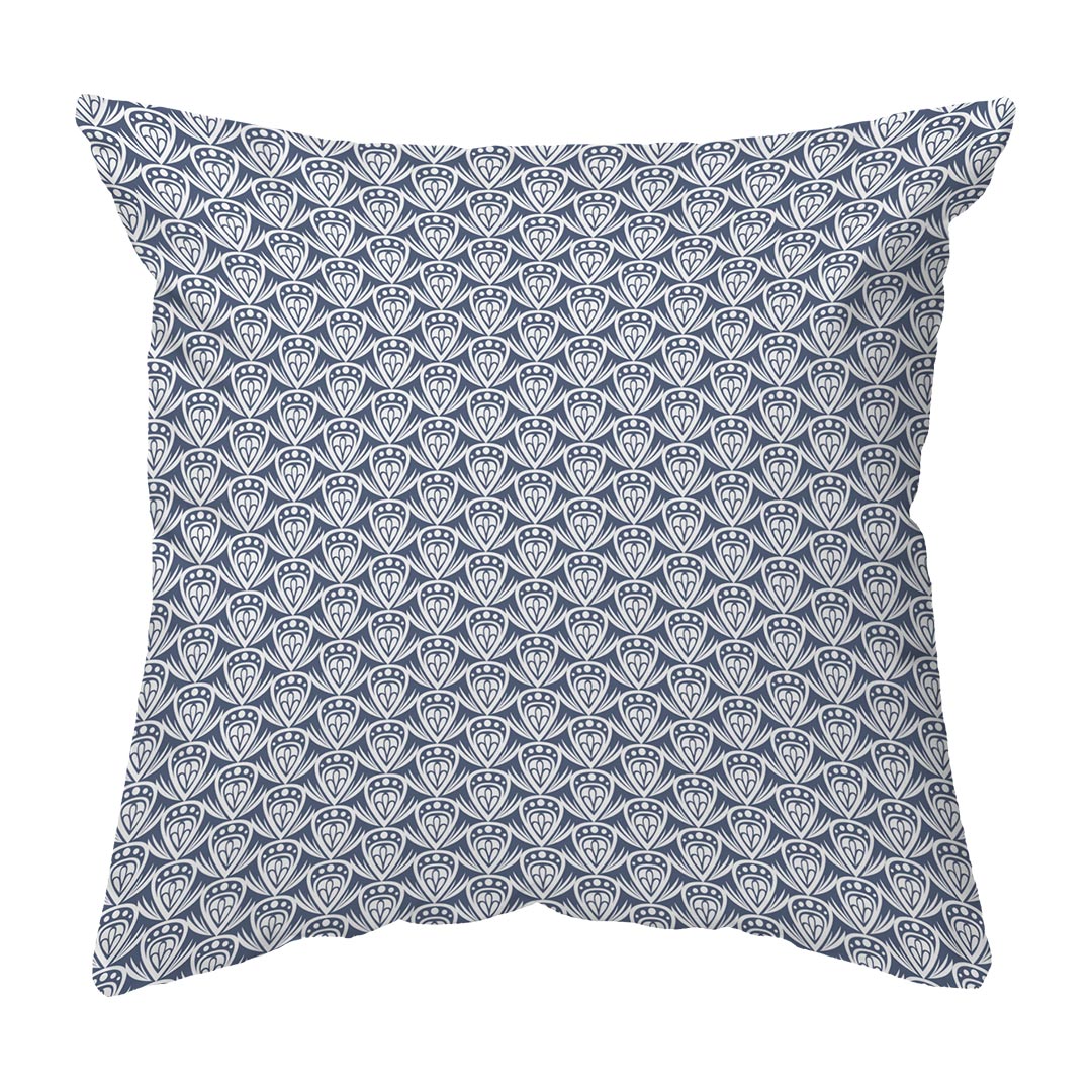 Zippered Pillow Shell Patterned Drop Colored
