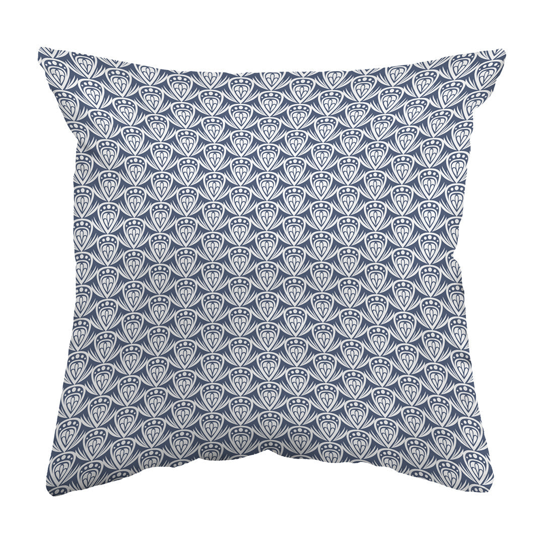 Zippered Pillow Shell Patterned Drop Colored